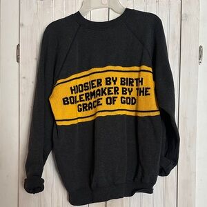 Purdue Boilermaker vintage sweatshirt crewneck.